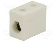 Terminal block; screw terminal; 16mm2; 450V; 76A; ways: 1; H: 22mm SIMET