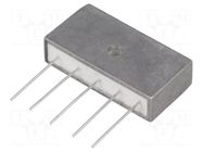 Bridge rectifier: three-phase; Urmax: 1.6kV; If: 9A; Ifsm: 150A; THT SEMIKRON DANFOSS