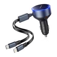 Vention FFOB0 USB-C car charger + USB-C/Lightning 30W cable, Vention