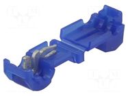 Quick splice; Scotchlok; for cable; IDC,6.3mm connectors; ways: 1 3M
