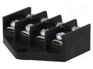 Connector: terminal block; 400V; screw terminal; Contacts: brass PLASTROL