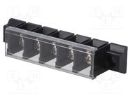 Terminal block; soldering,screw terminal; 6mm2; 750V; 41A; ways: 5 DEGSON ELECTRONICS
