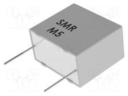 Capacitor: metallized PPS; SMR; 3.3uF; 18x7.5x14.5mm; THT; ±5% KEMET