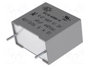 Capacitor: polypropylene; X2; R47 X2; 4.7nF; 1000VDC; 440VAC; THT KEMET
