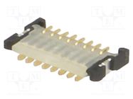 Connector: FFC/FPC; horizontal; PIN: 8; Non-ZIF,bottom contacts MOLEX