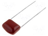 Capacitor: polyester; 10nF; 250VDC; 10mm; ±10%; 12x5x8.4mm; MKT SR PASSIVES