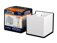 LED line LITE LED outdoor wall lamp 2x3W 3000K IP54 white CUBE