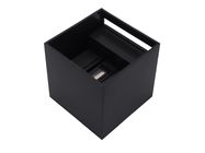 Välisfassaadilamp CUBE 2x3W 4000K, reguleeritava valgusnurgaga, must