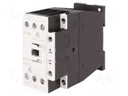 Contactor: 3-pole; NO x3; Auxiliary contacts: NO; 230VAC; 25A; 690V EATON ELECTRIC