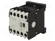 Contactor: 4-pole; NC + NO x3; 110VAC; 6A; DILER; screw terminals 