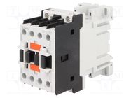 Contactor: 3-pole; NO x3; Auxiliary contacts: NO; 220VDC; 12A; BF LOVATO ELECTRIC