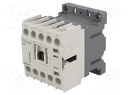 Contactor: 3-pole; NO x3; Auxiliary contacts: NC; 230VAC; 6A 