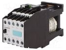 Contactor: 10-pole; NC + NO x9; 24VDC; 10A; for DIN rail mounting SIEMENS