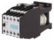 Contactor: 10-pole; NC + NO x9; 24VDC; 10A; for DIN rail mounting SIEMENS