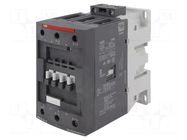 Contactor: 3-pole; NO x3; 100÷250VAC,100÷250VDC; 80A; AF; W: 55mm ABB