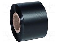 Tape staining; 40mm; 300m; black HELLERMANNTYTON