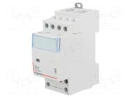 Contactor: 4-pole installation; NO x4; 230VAC; 25A; SM400 LEGRAND