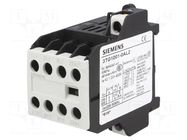 Contactor: 4-pole; NC + NO x3; 230VAC; 8.4A; 3TG10 SIEMENS