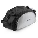 Wozinsky bike carrier bag with shoulder strap 13l black (WBB1BK), Wozinsky