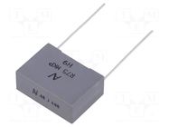 Capacitor: polypropylene; R75; 680nF; 26.5x10x18.5mm; THT; ±5% KEMET