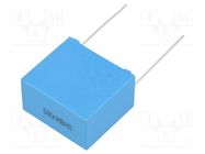 Capacitor: polypropylene; X1; PHE844; 680nF; 31.5x17.5x28mm; THT KEMET