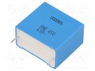 Capacitor: polypropylene; 1uF; 31.7x17.5x28mm; THT; ±5%; 27.5mm KEMET