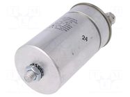 Capacitor: polypropylene; Body dim: Ø65x147mm; 10uF; ±10%; 30A KEMET