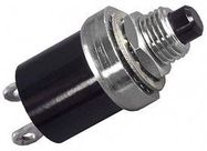 PUSHBUTTON SWITCH, SPST, 3A, SOLDER LUG