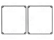 Gasket; HM-1590X,HM-1590XFL,HM-1590XX,HM-1590XXFL; 2pcs. HAMMOND