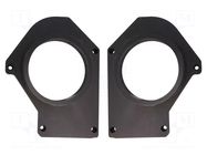 Spacer ring; MDF; 165mm; Mercedes; impregnated; 2pcs. BASSER