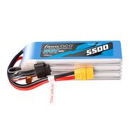 Battery Gens Ace G-Tech 5500mAh 22.2V 60C 6S1P LIPO with XT90 connector, Gens ace