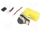 Motor: DC; with encoder,with gearbox; Gravity; 6VDC; 2.8A; 160rpm DFROBOT