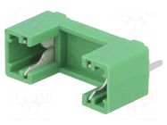 Fuse holder; cylindrical fuses; THT; 5x20mm; -30÷85°C; 6.3A; green Stelvio Kontek