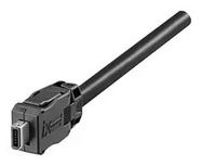 MODULAR CONN, PLUG, 10P10C, CAT6A, CABLE