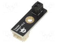 Sensor: infrared; line; TTL; 5VDC; Ch: 1; Gravity; Kit: module,cables DFROBOT