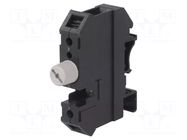 Fuse holder; 5x20mm; for DIN rail mounting; 10A; 800VAC; Poles: 1 DEGSON ELECTRONICS