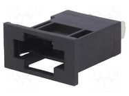 Fuse holder; 19mm; 20A; push-in; Leads: connectors; ways: 1; UL94V-2 MTA
