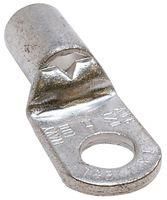 TERMINAL, RING, 3/8IN, CRIMP, UNINSUL, 2/0AN-3/0