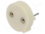 Fuse holder with cover; -40÷80°C; 6.3A; 250VAC SIBA