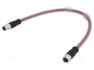 Cable: for sensors/automation; PIN: 5; CAN-Bus; plug; PUR; IP68 IFM ELECTRONIC