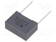 Capacitor: polypropylene; X1; R47 X1; 150nF; 26.5x10x18.5mm; THT KEMET