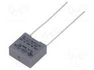 Capacitor: polypropylene; X2; R46 125C; 47nF; 13x6x12mm; THT; ±20% KEMET