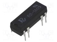 Relay: reed switch; SPST-NO; Ucoil: 5VDC; 1A; max.250VDC; 10VA; 50mW Recoy/RAYEX ELECTRONICS