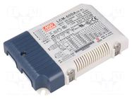 Power supply: switching; LED; 60W; 2÷90VDC; 500÷1400mA; 180÷295VAC MEAN WELL