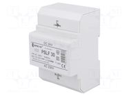 Power supply: transformer type; for DIN rail,non-stabilised BREVE TUFVASSONS