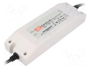 Power supply: switching; LED; 60W; 12VDC; 5A; 90÷264VAC; 127÷370VDC MEAN WELL