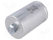 Capacitor: polypropylene; 25uF; Leads: M10 screws; ESR: 3mΩ; ±5% KEMET