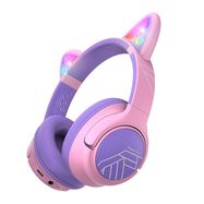 PowerLocus Bobo Cat Ears Wireless Headphones for Kids, PowerLocus