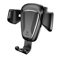 Baseus Gravity Car Mount gravity air vent car holder for 4-6" phone black (SUYL-01), Baseus