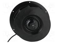 Fan: AC; radial; 230VAC; Ø259x98mm; 720m3/h; 64dBA; ball bearing FULLTECH